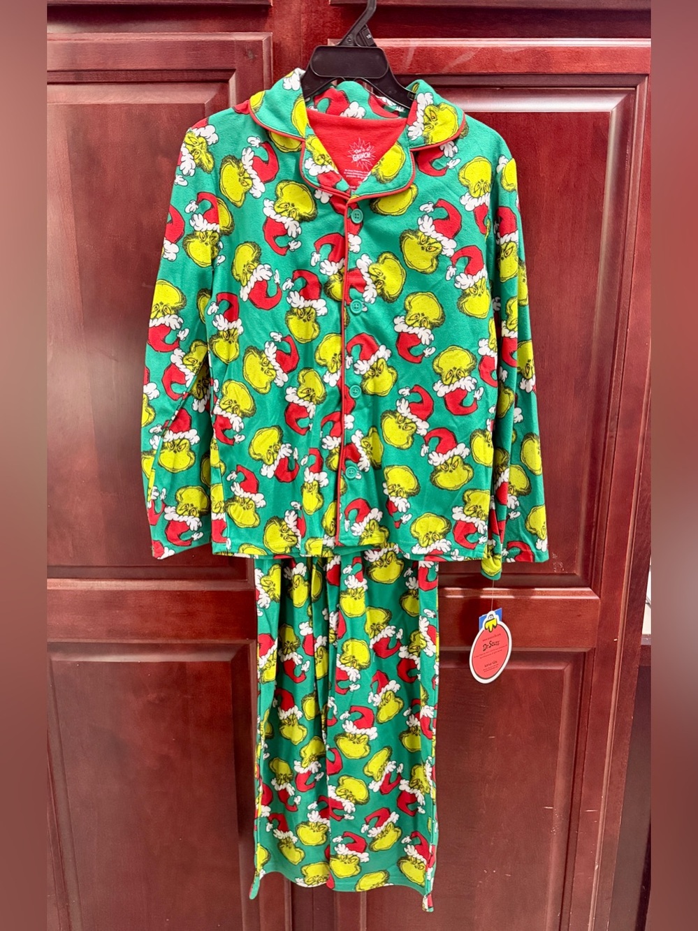 NWT Dr. Seuss “The Grinch” Christmas Pajama Set | Kids Size 10